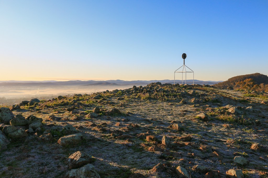 Misty mornings on Red Hill