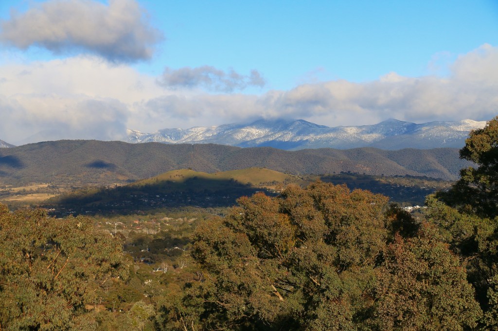Snow-capped mountains